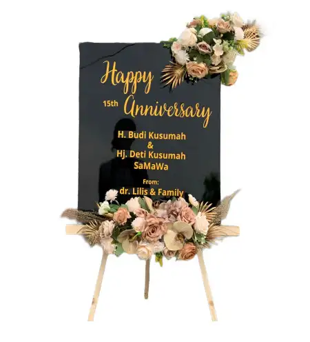 Papan Bunga Akrilik Gardujaya